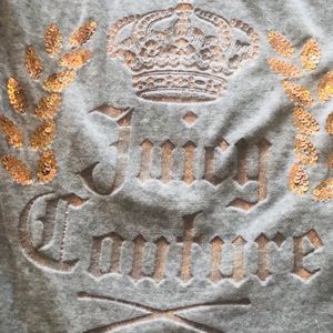 Juicy Couture 2 piece sweatsuit grey Outfit Small